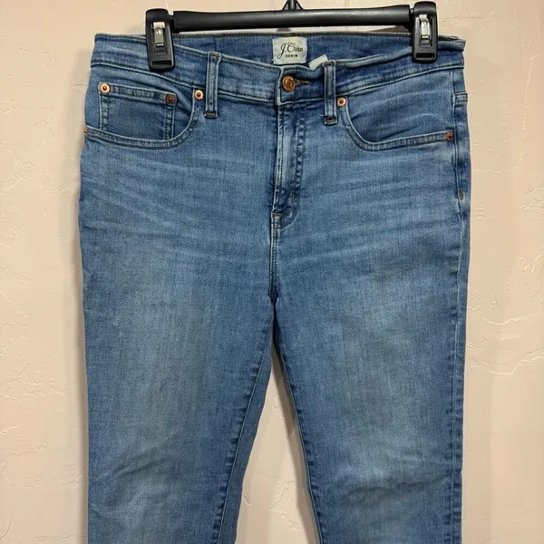 J. Crew Denim 9" High-Rise Toothpick Jeans - Image 2