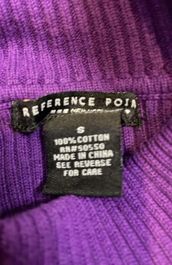 Reference Point NWOT Purple  Turtleneck - Image 4