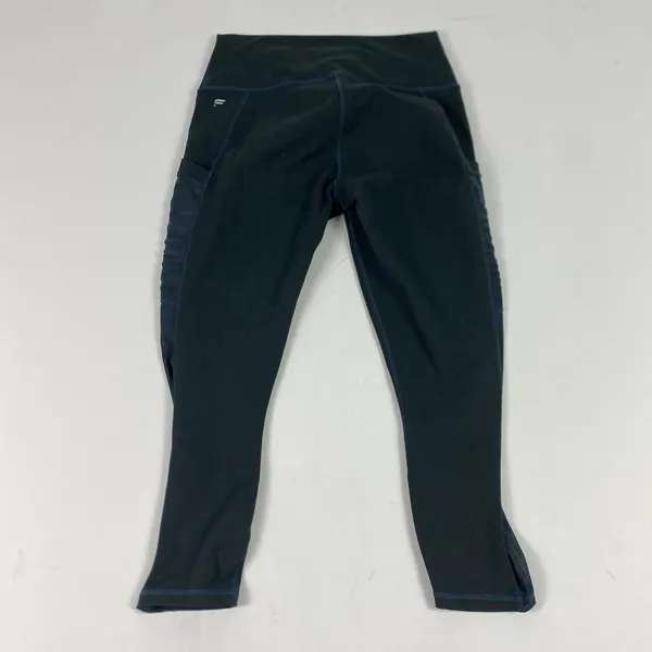 Fabletics Powerhold Leggings Womens Small Black Navy‎ High Rise Pocket - Image 7
