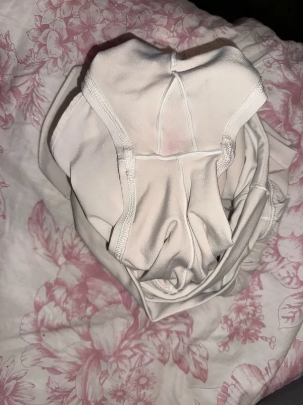 Aerie White Crossover Shorts - Image 5