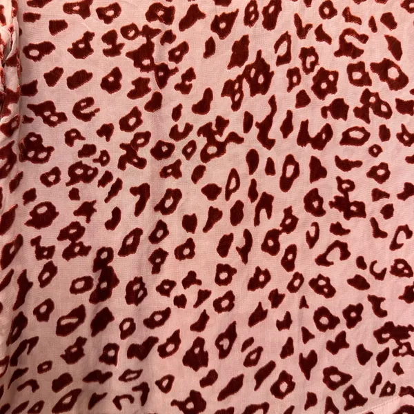 Rag & Bone‎ Gia Animal Print Short Sleeve Top - Image 3