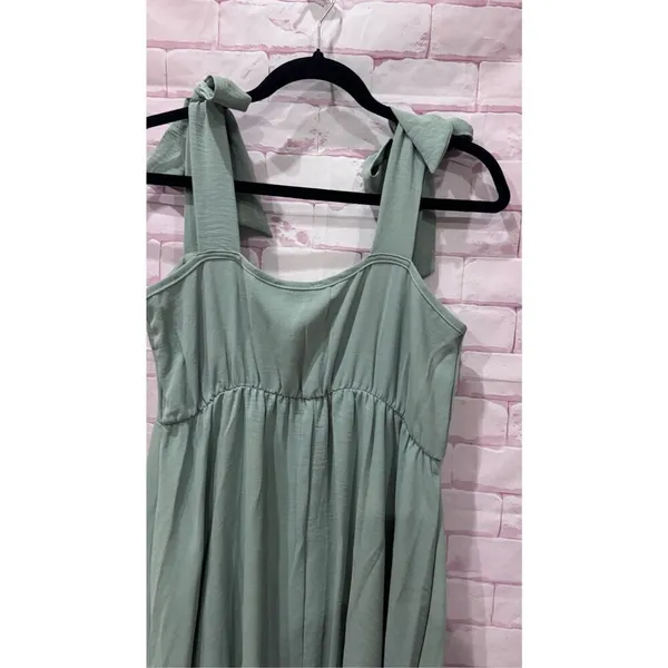 See‎ you Monday green dress size large flowy beach vacation - Image 9