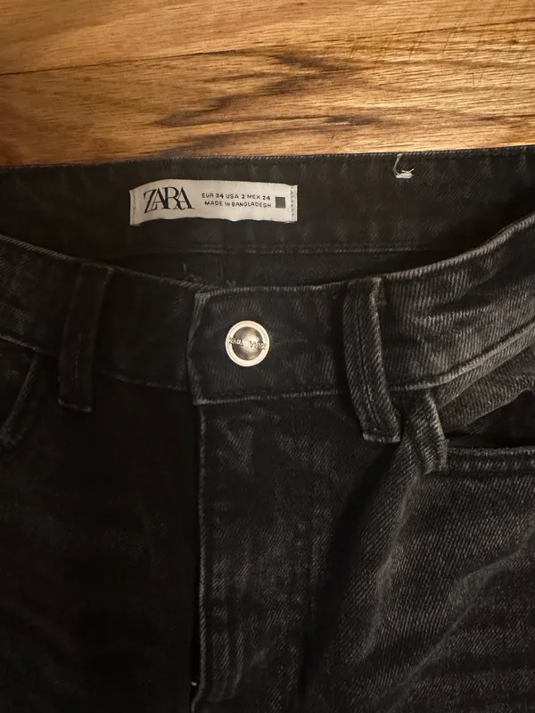 Zara Black Jeans - Image 2