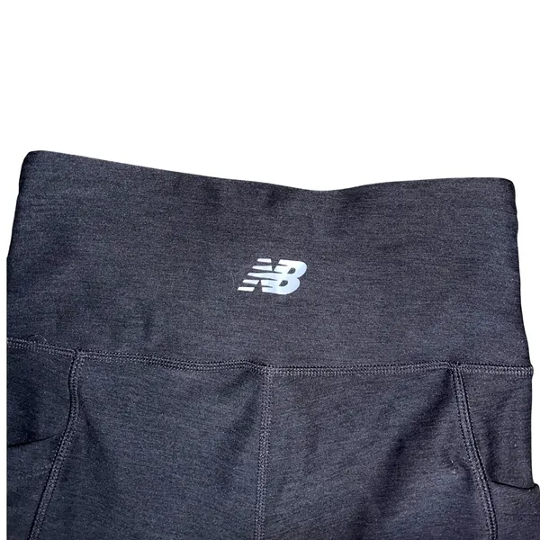 New Balance Sleek Pocket High Rise Legging Charcoal Gray XS EUC‎ - Image 4