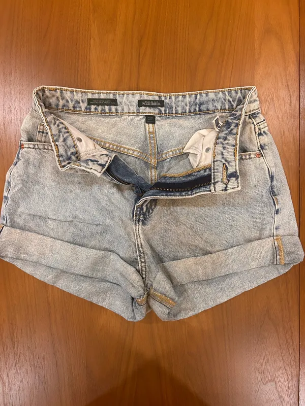 Wild Fable High Rise Jean Shorts - Image 6
