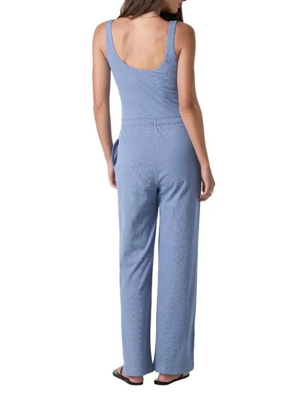 VUORI Pose Scoop Jumpsuit in Bluebell Size X-Small - Image 2