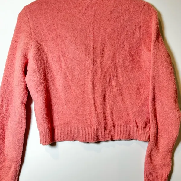 ZARA *NWT* soft Pink Button-Up cardigan - Image 10