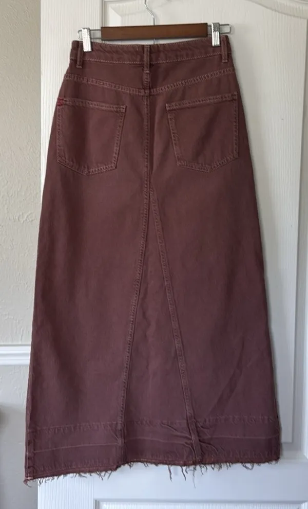 BDG Mandi Urban Outfitters Denim Maxi Skirt - Image 3