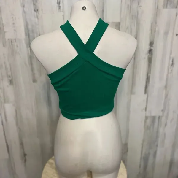 Green crop top Green - Image 3
