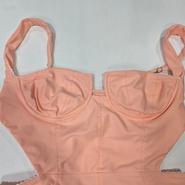 Tularosa Aura One Piece in Peach - Image 5