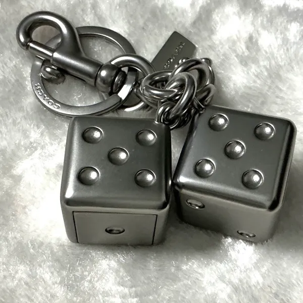 Coach Metallic Dice Keychain - Image 7