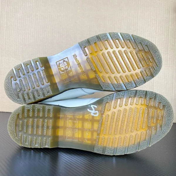 Dr. Marten’s 8065 Maryjane White Smooth Leather Double Strap Shoes Size 10 - Image 9