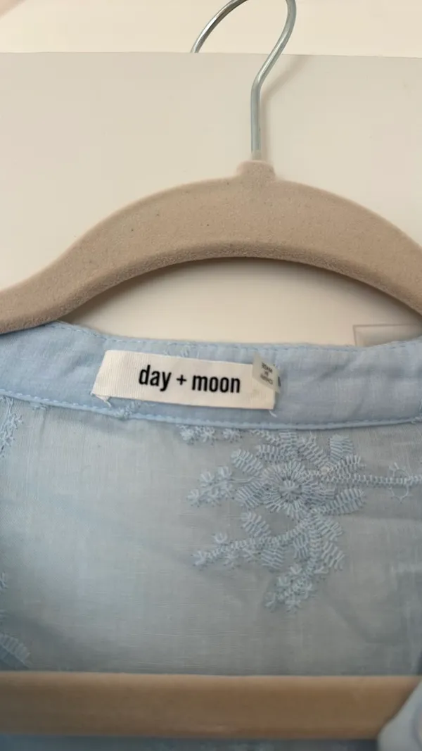 Day + Moon mini dress Blue Size M - Image 2