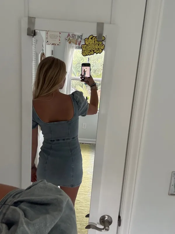 Vestique Boutique Denim Dress - Image 2