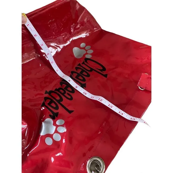 Cheerleader Red patent shiny tote bag - Image 7