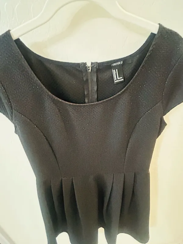 Forever 21 Black Sparkly Dress Mini - Image 3