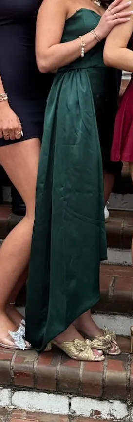 Green Revolve Mini Dress  - Image 2