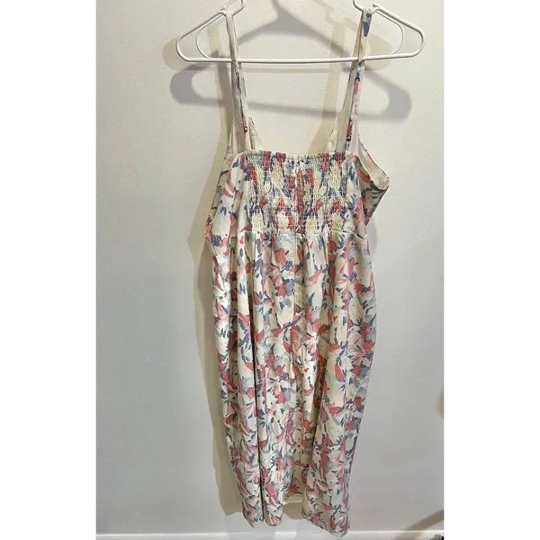 Abercrombie & Fitch Women XL Floral Midi Dress Dainty Romantic Coquette - Image 5