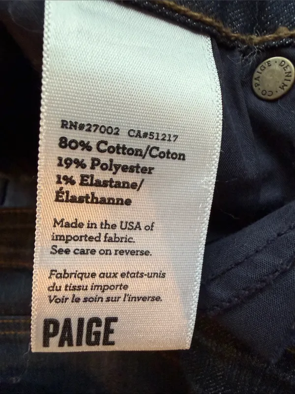 PAIGE Low Rise Bootcut Jeans Size 30 - Image 4