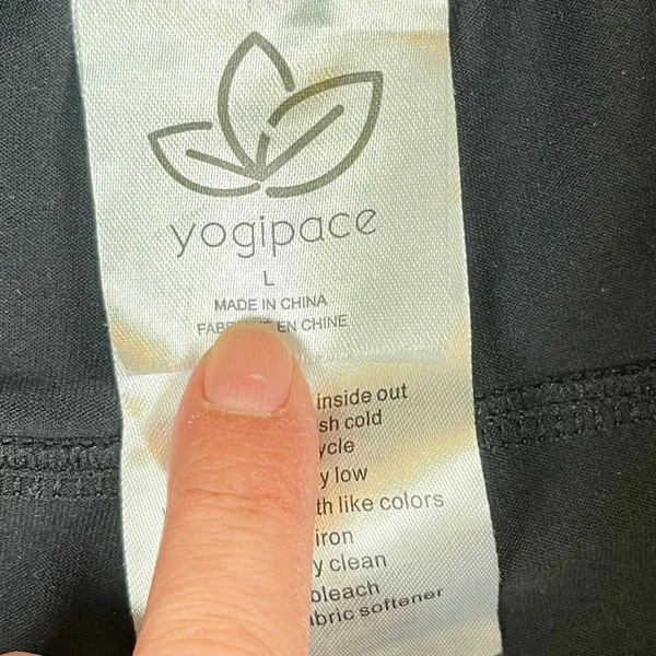 Yogipace Women’s Black Drawstring Pull - Image 6