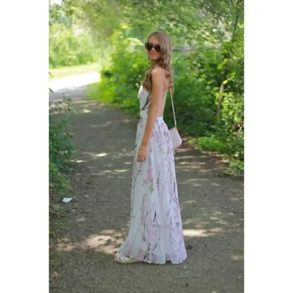 ✨4xHP✨Multicolour Floral Backless Maxi Dress✨ - Image 3
