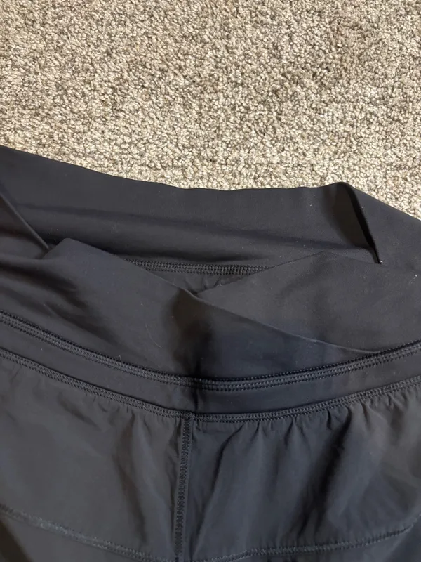 Black Lululemon crossover shorts - Image 4