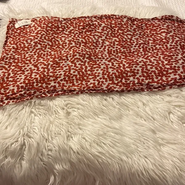 Scarf brand new Gameday girl stuff all crimson /why dot scarf long 36” wide 19” - Image 13