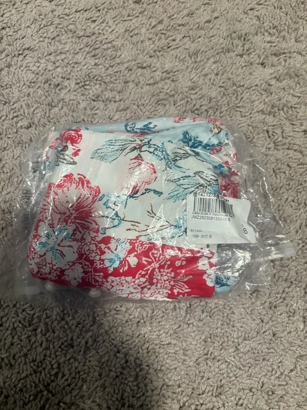 Floral Shirt Red - Image 11