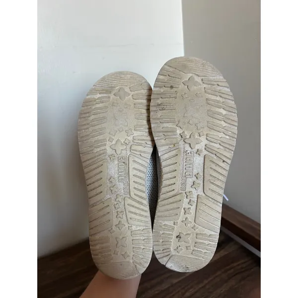 Hey Dude Wendy Sox Stone White Women 8 Moccasin Loafer Slip On Shoes 121410705 - Image 6