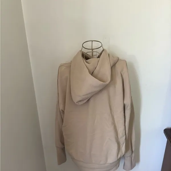 Abercrombie & Fitch Soft Collection Hoodie Sweatshirt Tan Size Small - Image 10