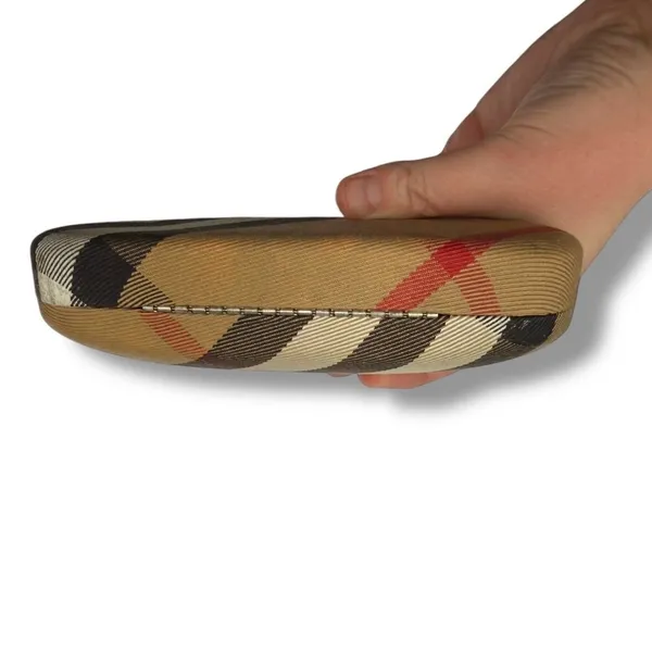 Burberry‎ Eyeglasses Case Beige Nova Check Travel Storage Accessory - Image 7
