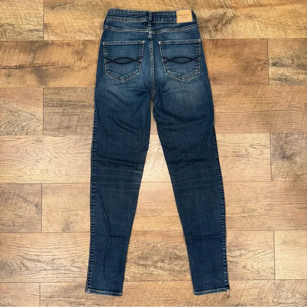 Abercrombie & Fitch Super Skinny High Rise Women's Blue Jeans - Image 7