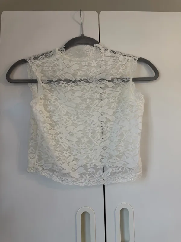White lace top - Image 2