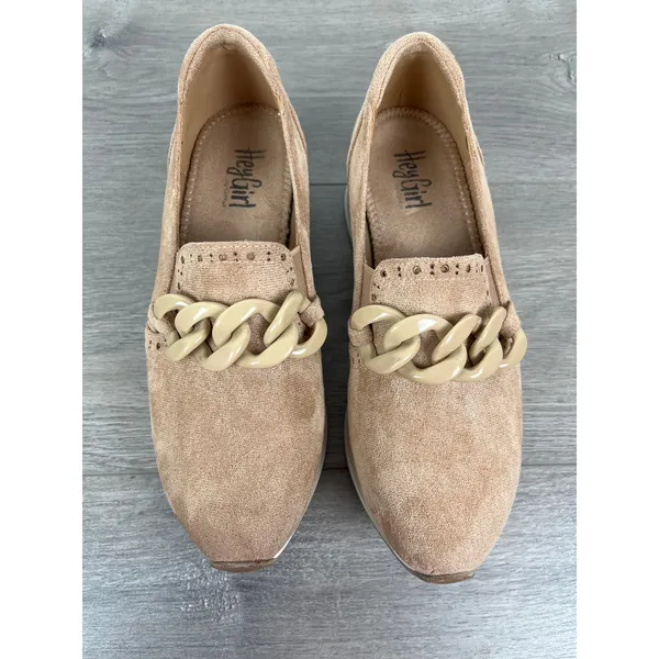 Corkys So What Brown Platform Slip On Loafer Sz.8 - Image 7