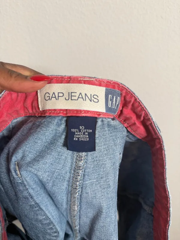 Vintage Denim Shorts Jorts  - Image 4