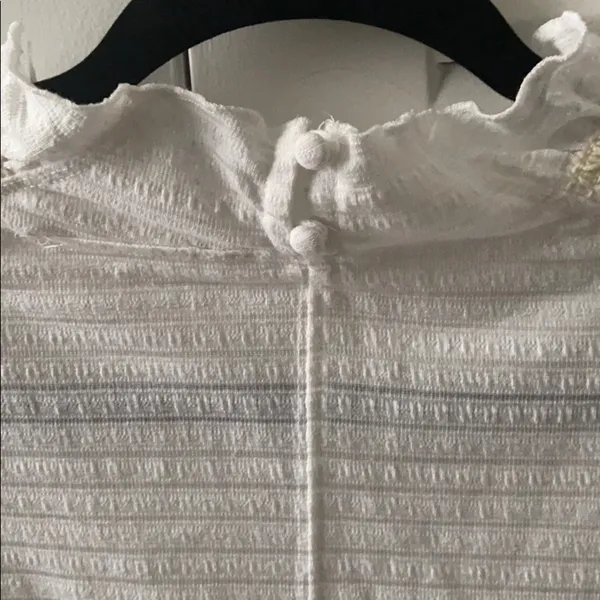 Free People Crop Blouse - Image 5