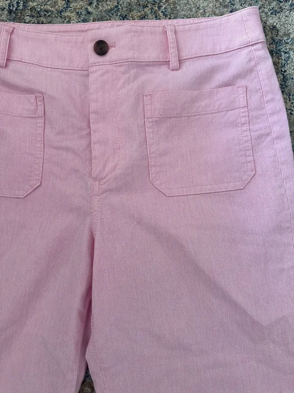J.Crew Pink Wide-Leg Crop Pants Women's Size 28P - Image 5