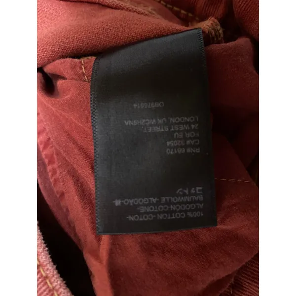 Urban Outfitters Brown Waxed High Waisted Wide Leg Baggy Denim Jeans Size 26 - Image 6