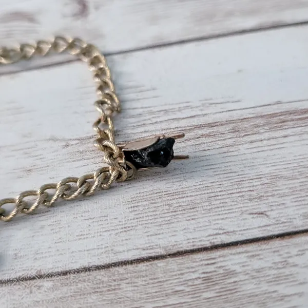 Vintage Bracelet - Gold Tone with Gardening Charms - Tarnished - Image 4