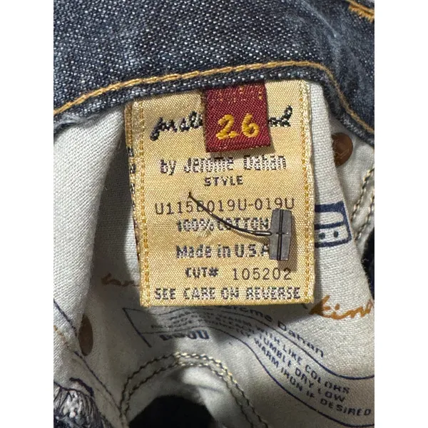 7 For All Mankind Dojo Flared Jeans‎ Womens Size 26 Blue Denim Bootcut western - Image 6