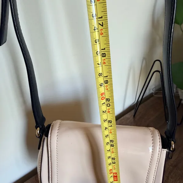 Kate Spade Chelsea Park Jade Crossbody Patent Leather Bow Preppy Mod Coquette - Image 5