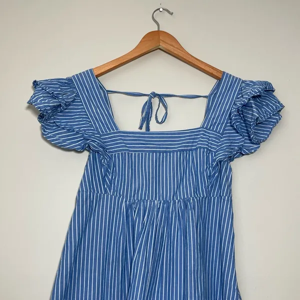 Urban Outfitters La Petite Tie-Back Babydoll Dress - Image 3