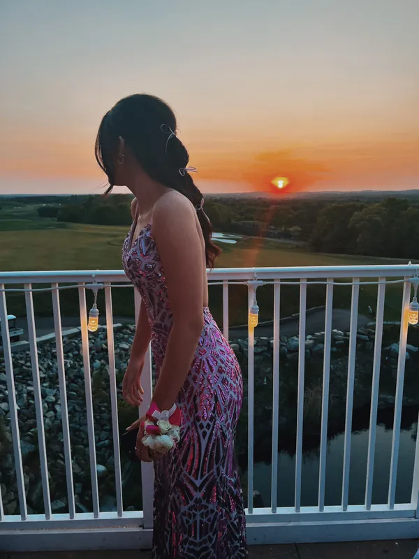 Jovani Purple Prom Dress - Image 4