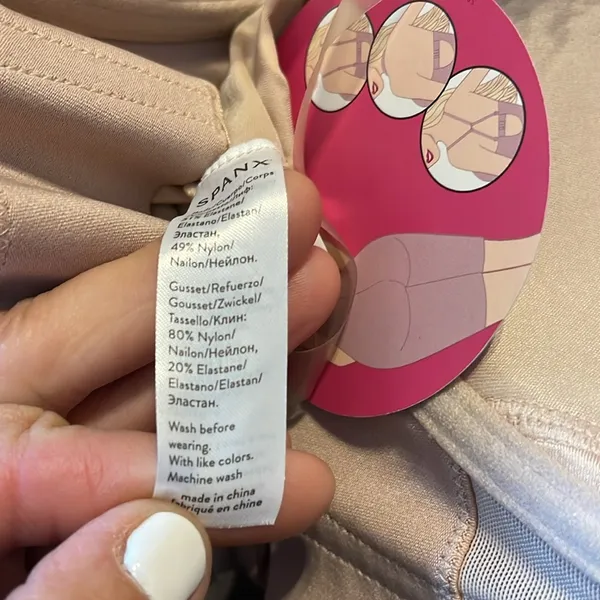 SPANX suit your fancy removable straps mid thigh bodysuit - Image 6