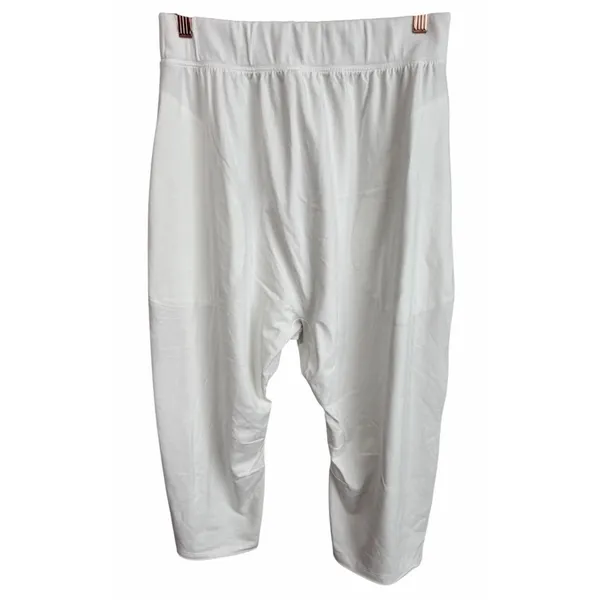 Free People FP Beach Harem Pants Drawstring White Women's Size Large - Image 2