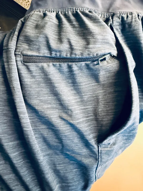 Lululemon T.H.E. Short Lined 9” Heather Blue Navy Size Large - Image 6