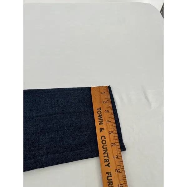 Maurices I Am Smart Crop Pants Women 0‎ Blue Indigo Cotton Blend Preppy Stretch - Image 10