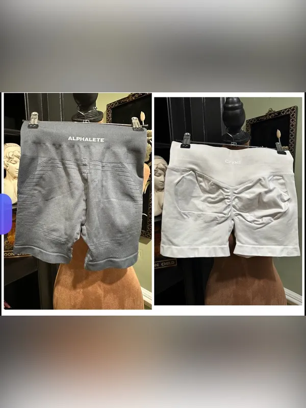 Alphalete & DFYNE Workout Shorts Bundle – Size Small - Image 2