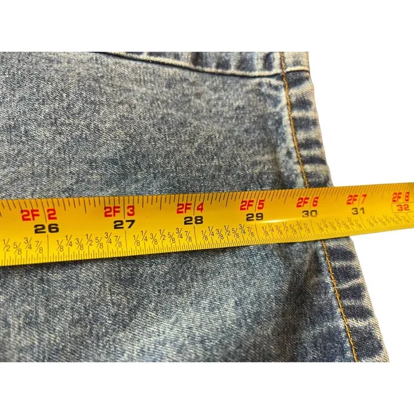 VTG Bill Blass High Rise Mom Cropped 90s Jeans 8 - Image 7