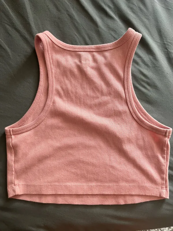Target Tank Top Pink Cropped - Image 3